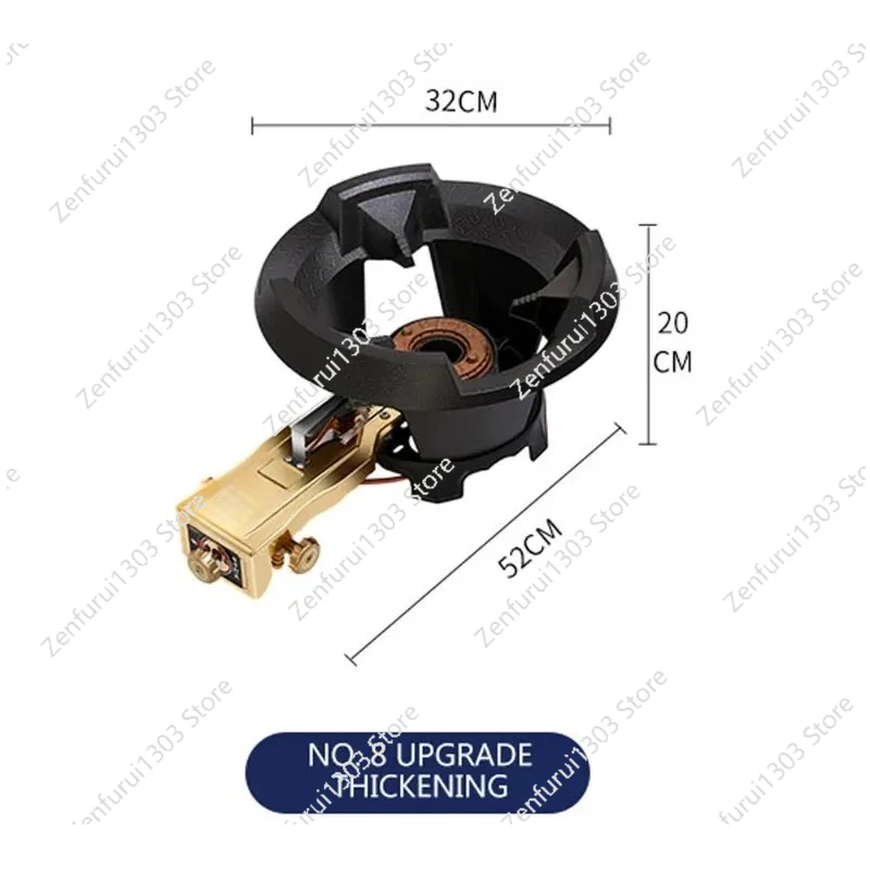 Commercial Kitchen Gas Stove - 業務用強火力ガスコンロ シングルガスコンロ 中華鍋用バーナー 省エネキッチンガスコンロ クックトップホブ