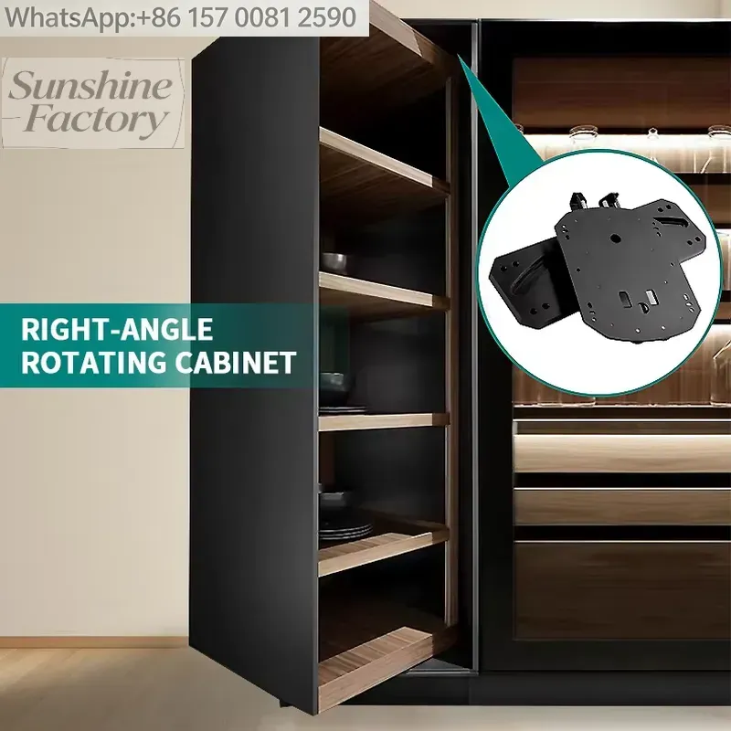 Commercial Kitchen Hardware - ステンレス製直角回転式キャビネットヒンジ（業務用厨房コーナー家具クローゼット金具）