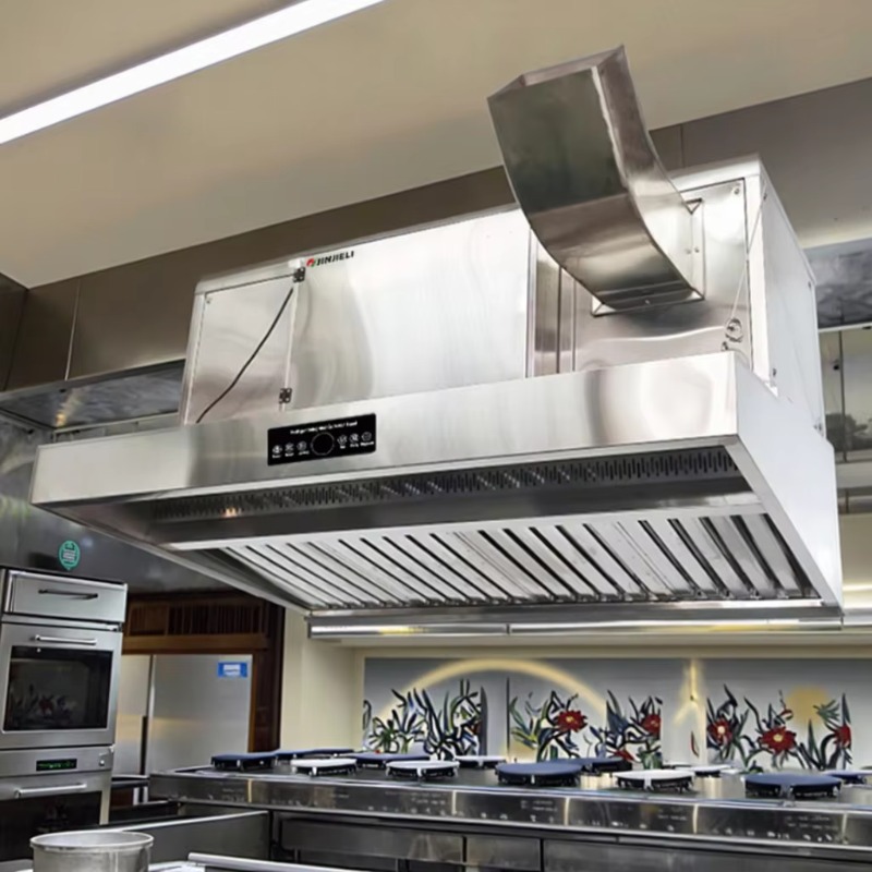 Commercial Kitchen Exhaust Cleaning - 業務用カスタマイズ可能なステンレス製業務用厨房レンジフード、お手入れ簡単排気フード
