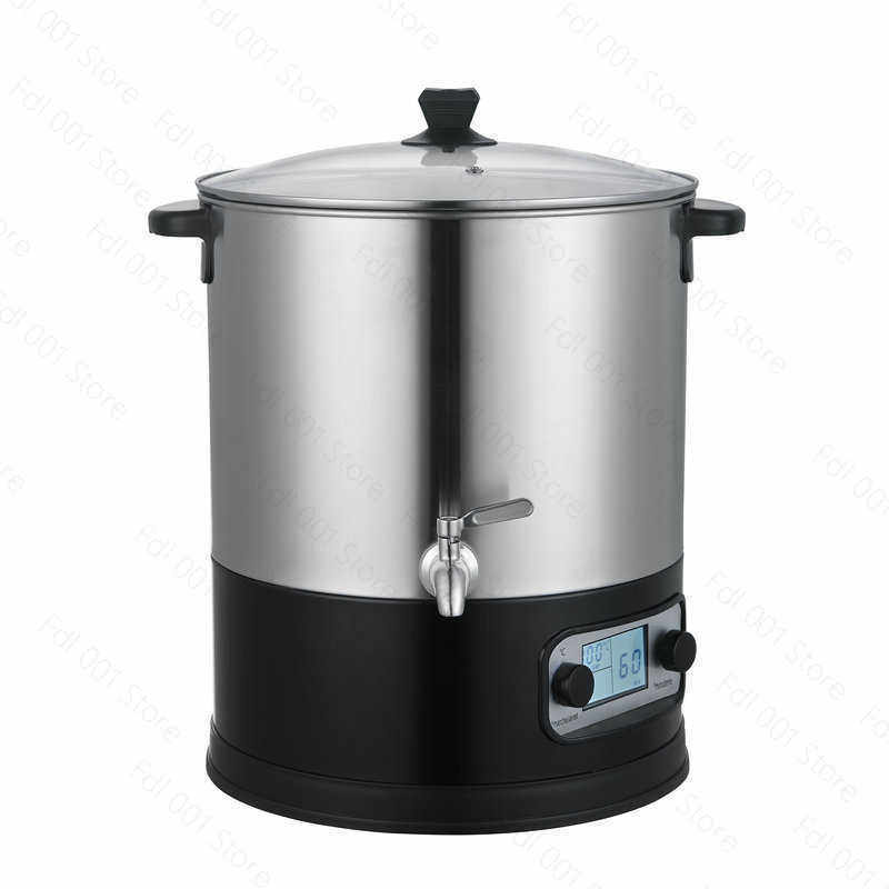 Commercial Kitchen Steamer - コンピューターフルーツミルクティーショップソースバケット業務用ステンレス電気煮沸バケットキッチン蒸し器煮沸炉
