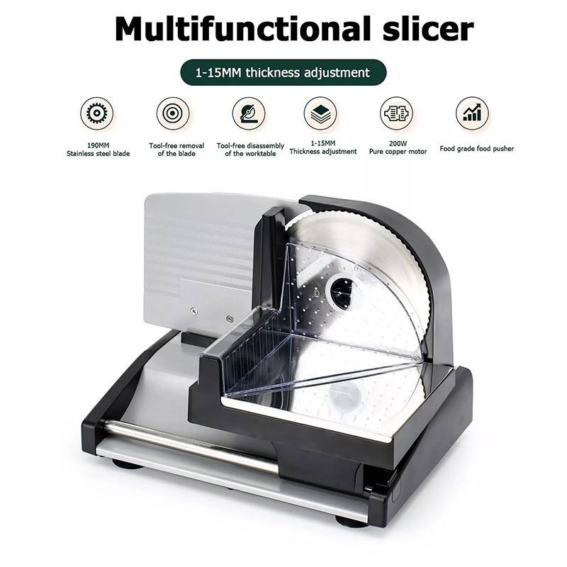 多機能ステンレス鋼スライサー（肉、野菜、果物、パン用）1-1 - Commercial Bread Slicer のレビューと価格