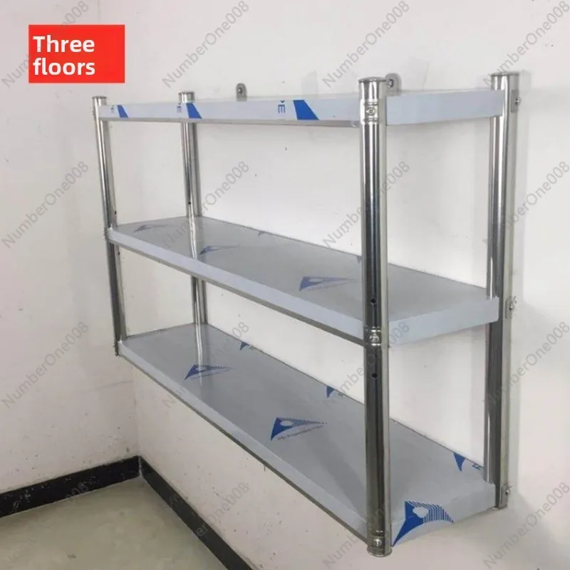 ステンレス製ウォールシェルフ3段、業務用キッチン収納ラック（ - Commercial Kitchen Hardware のレビューと価格