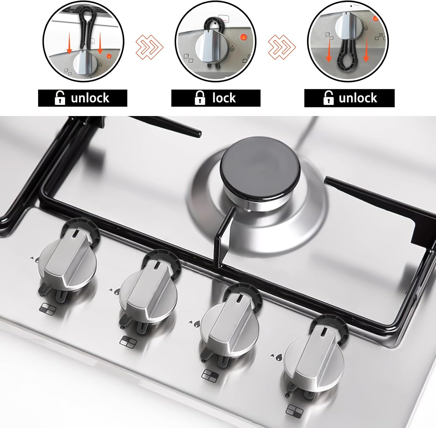 子供やペットから完全に守るためのチャイルドプルーフキッチン安 - Commercial Kitchen Gas Stove のレビューと価格