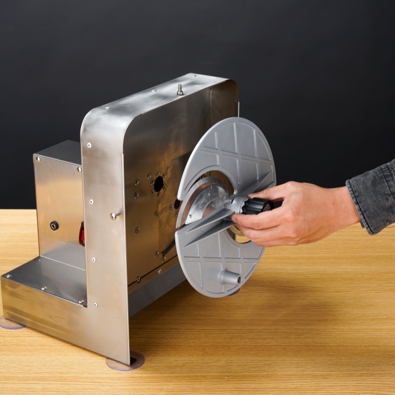 業務用野菜・果物多機能スライサー 電動自動レモン・ポテトスラ - Commercial Bread Slicer のレビューと価格