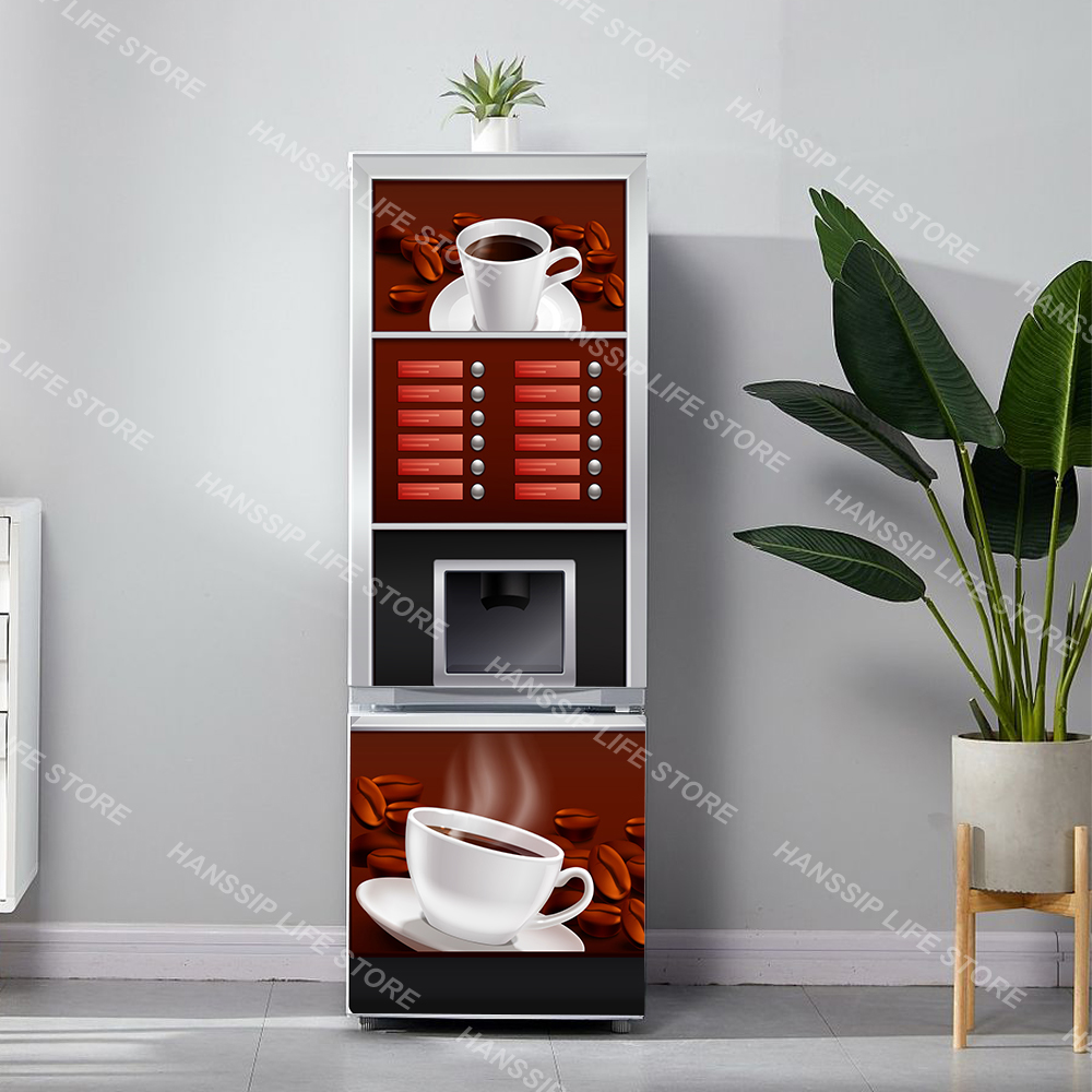 冷蔵庫のドアパネル,防水ステッカー,キッチンモデル,コーヒー - Commercial Kitchen Wall のレビューと価格