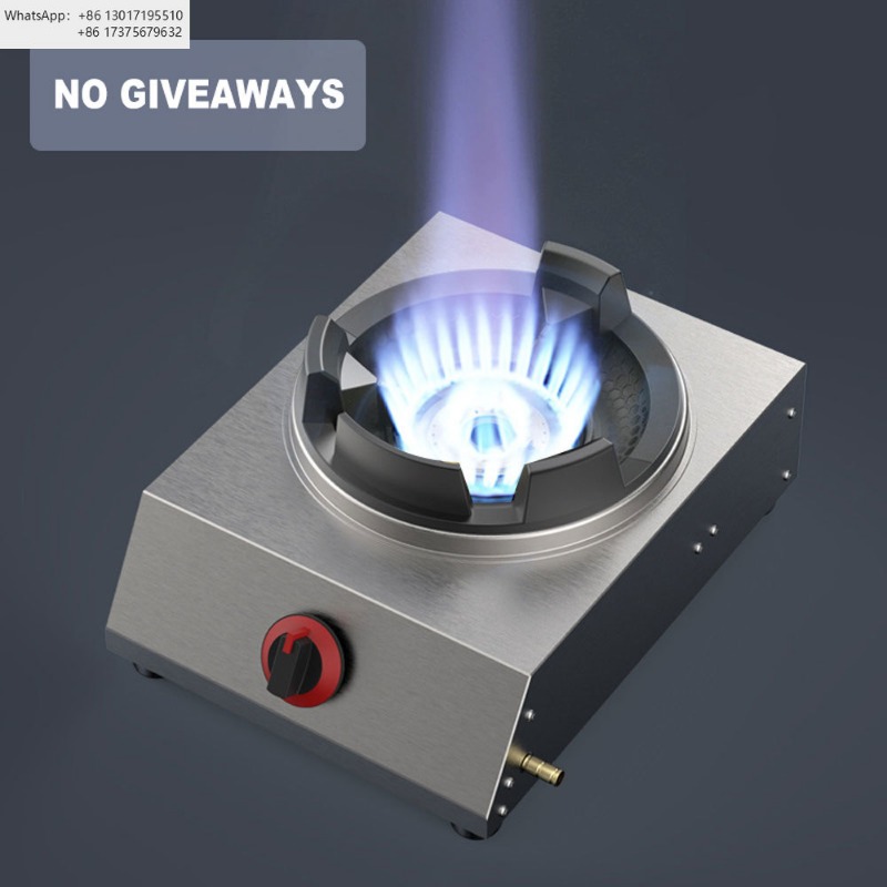 キッチンガスコンロ シングルガスストーブ 家庭用ステンレス製 - Commercial Kitchen Gas Stove のレビューと価格