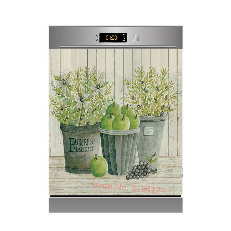 自己粘着性の花のステッカー,防水,取り外し可能な,キッチンの - Commercial Kitchen Wall のレビューと価格