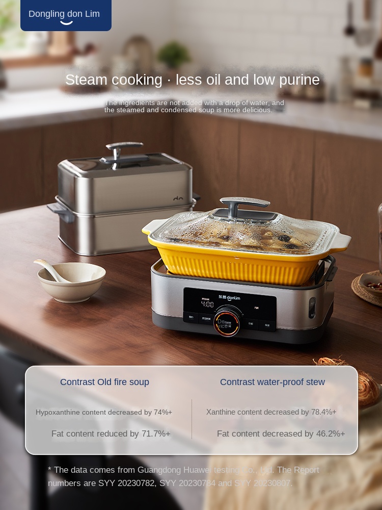 多機能家庭用スチーマー,Donlim-DL-1005,ステン - Commercial Kitchen Steamer のレビューと価格