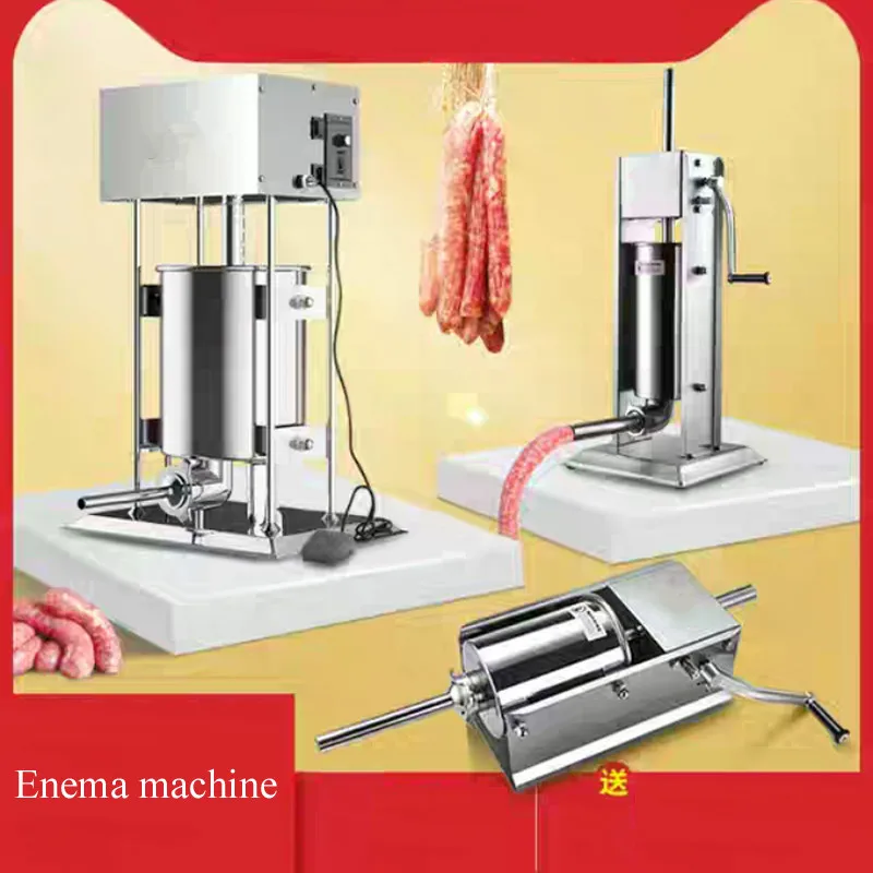 手動ステンレス製ソーセージフィリングマシン 4チューブ 自家 - Commercial Kitchen Youtube のレビューと価格