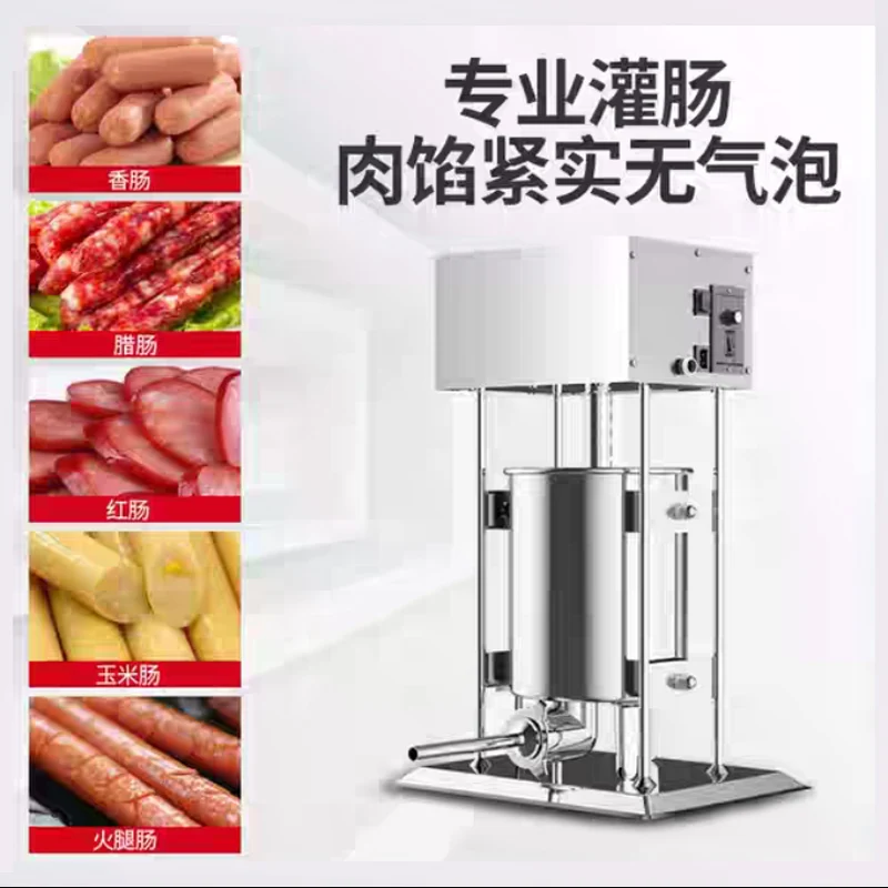 手動ステンレス製ソーセージフィリングマシン 4チューブ 自家 - Commercial Kitchen Youtube のレビューと価格