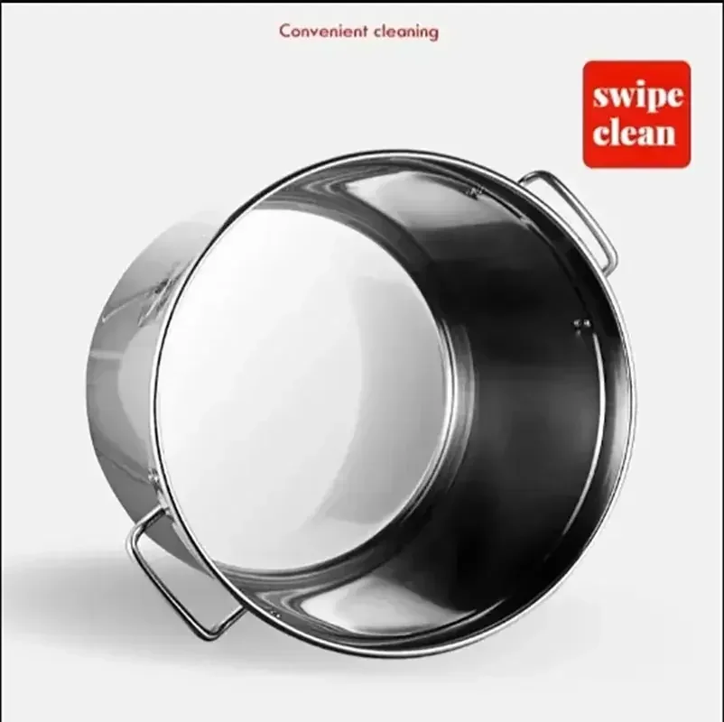 ステンレス鋼バケツ 304 ステンレス鋼スープポット蓋付きラ - Commercial Kitchen Induction のレビューと価格