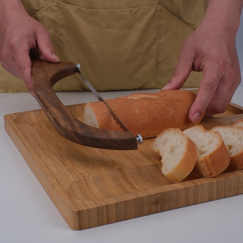 パンスライサー トーストパンナイフ バゲットカッティングナイ - Commercial Bread Slicer のレビューと価格