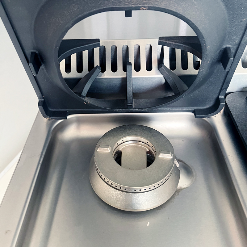 業務用ガスコンロ ステンレス製厨房機器 6口ガスレンジ オー - Commercial Kitchen Gas Stove のレビューと価格