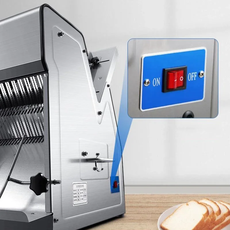 220V/370W 業務用多機能パンスライサー 業務用電動パ - Commercial Bread Slicer のレビューと価格