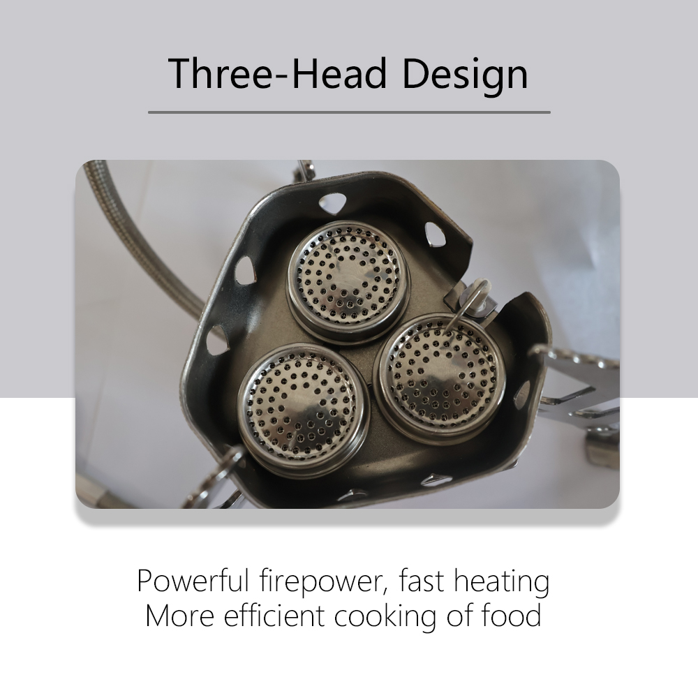 Tarka キャンプガスストーブ 5800 ワット 3 ヘッ - Commercial Kitchen Gas Stove のレビューと価格