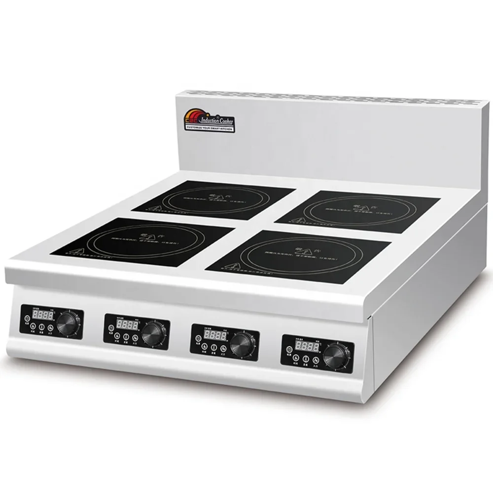 4口フラット業務用誘導調理器クックトップOEMストーブトップ - Commercial Kitchen Induction のレビューと価格