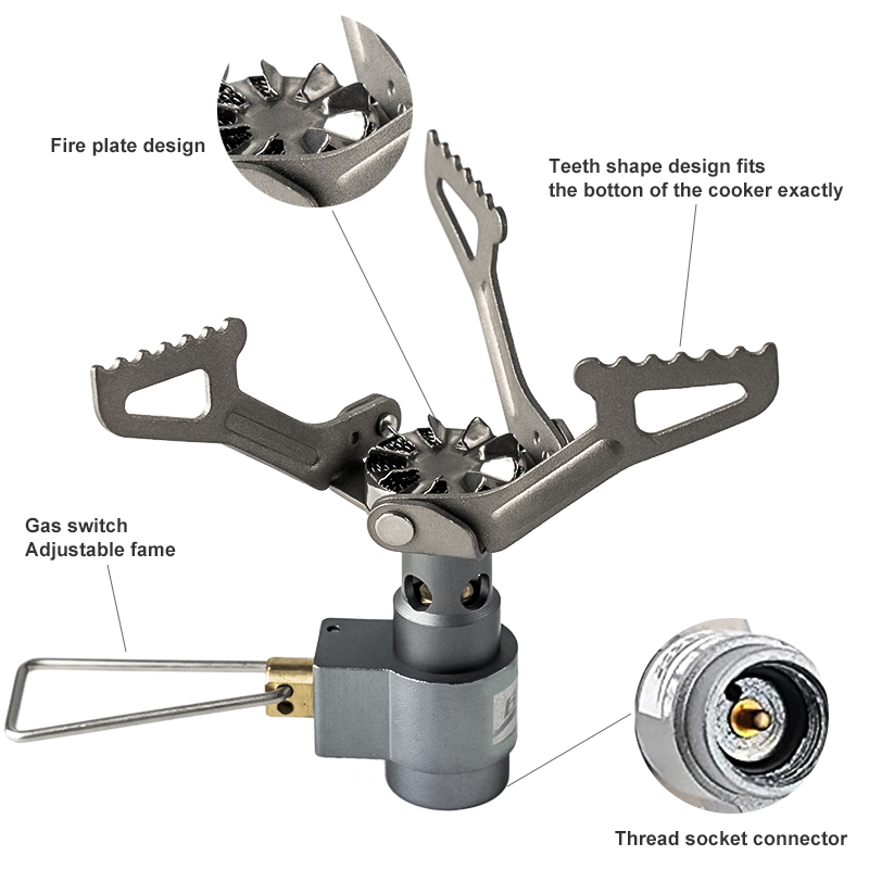 BRS 屋外ガスストーブミニキャンプガスバーナー 25 グラ - Commercial Kitchen Gas Stove のレビューと価格