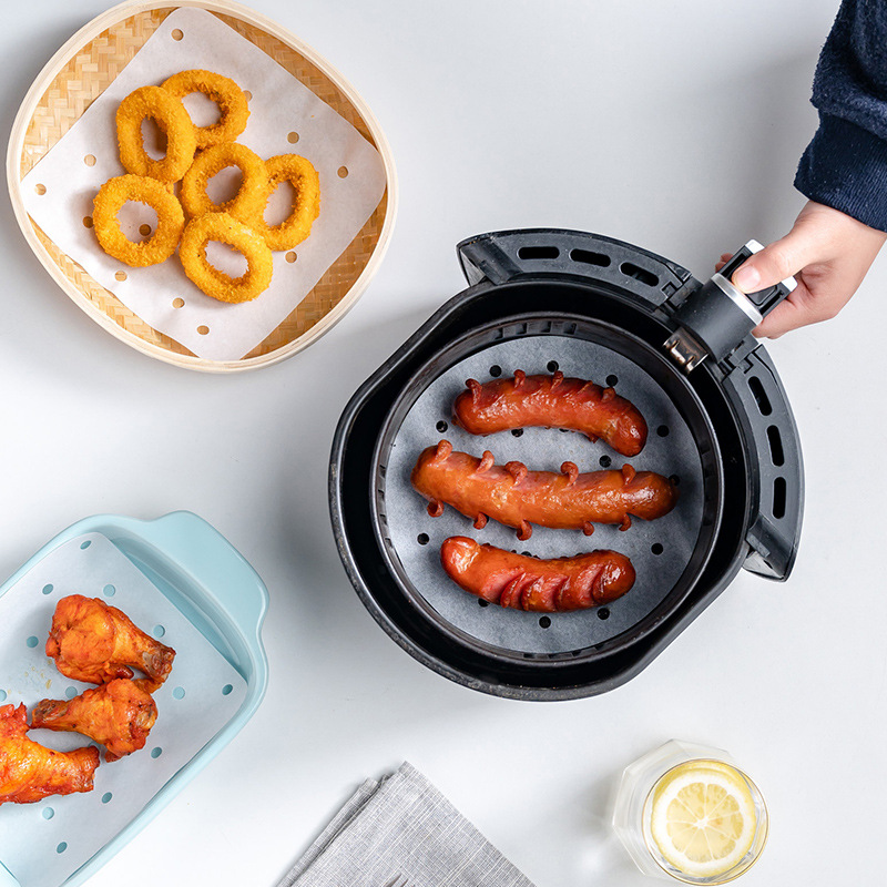 50 個の竹蒸し器紙使い捨てノンスティック蒸し器マット油紙エ - Commercial Kitchen Steamer のレビューと価格