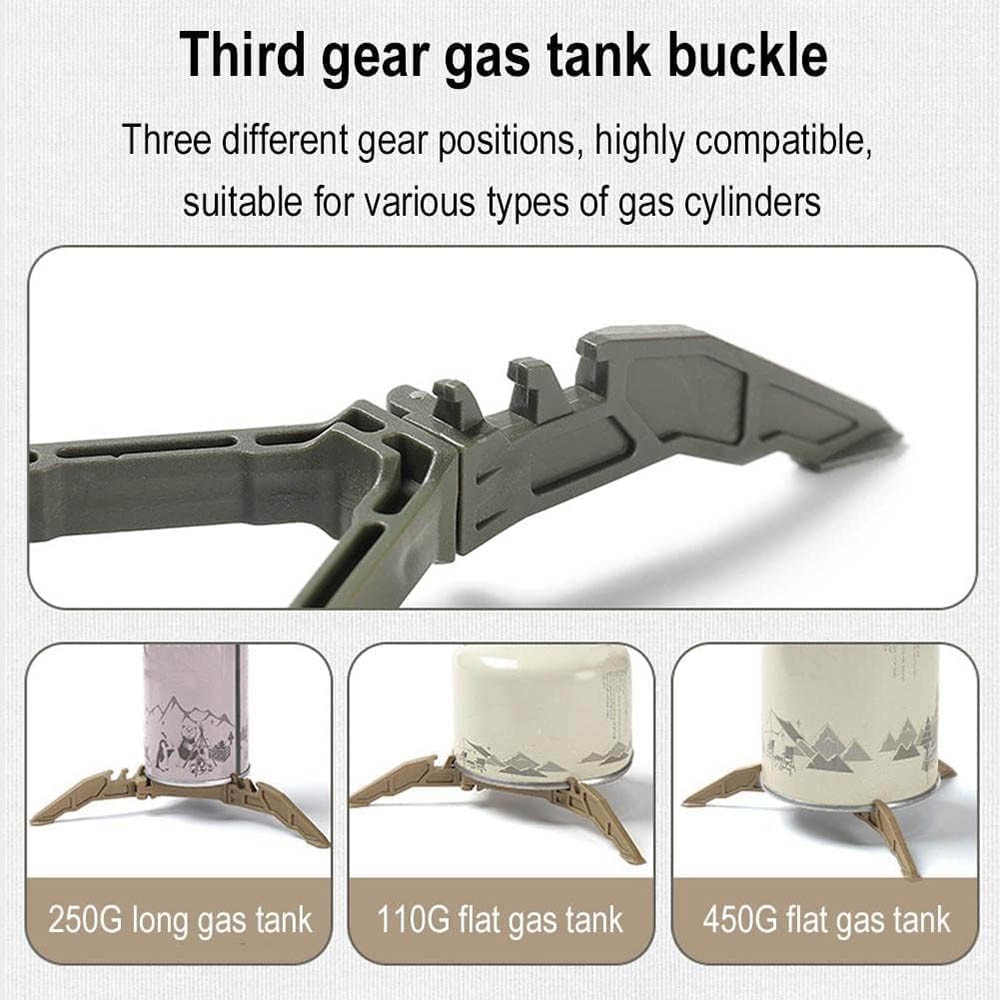 ガスタンクブラケット折りたたみ式燃料缶スタビライザーアンチダ - Commercial Kitchen Gas Stove のレビューと価格