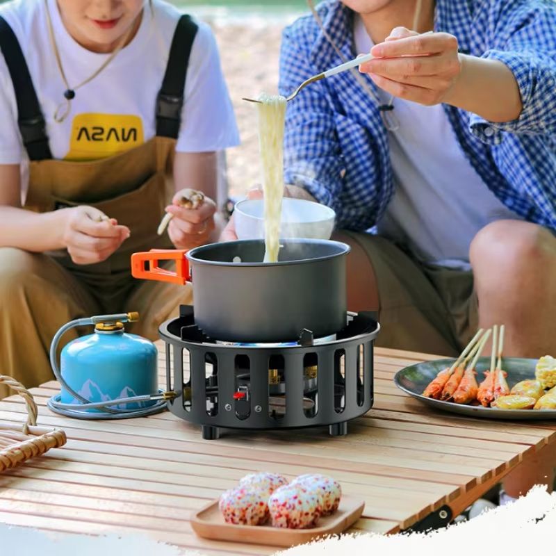 高出力7芯21000Wポータブルキャンプストーブ、強風対応屋 - Commercial Kitchen Gas Stove のレビューと価格