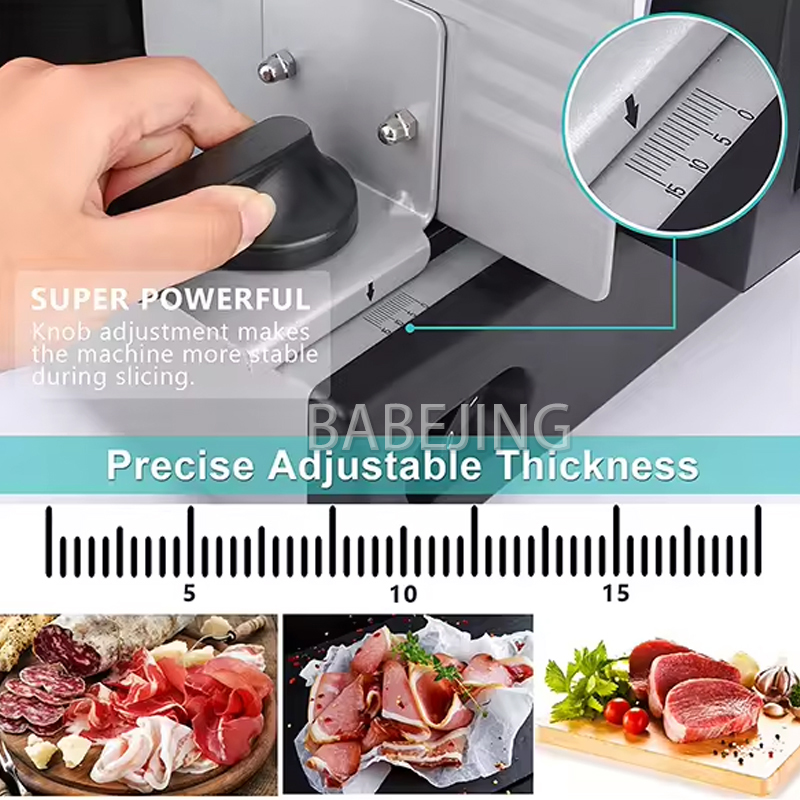 人気商品 電動スライサー 業務用卓上 ハム・ラムロール・肉・ - Commercial Bread Slicer のレビューと価格