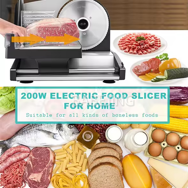 人気商品 電動スライサー 業務用卓上 ハム・ラムロール・肉・ - Commercial Bread Slicer のレビューと価格