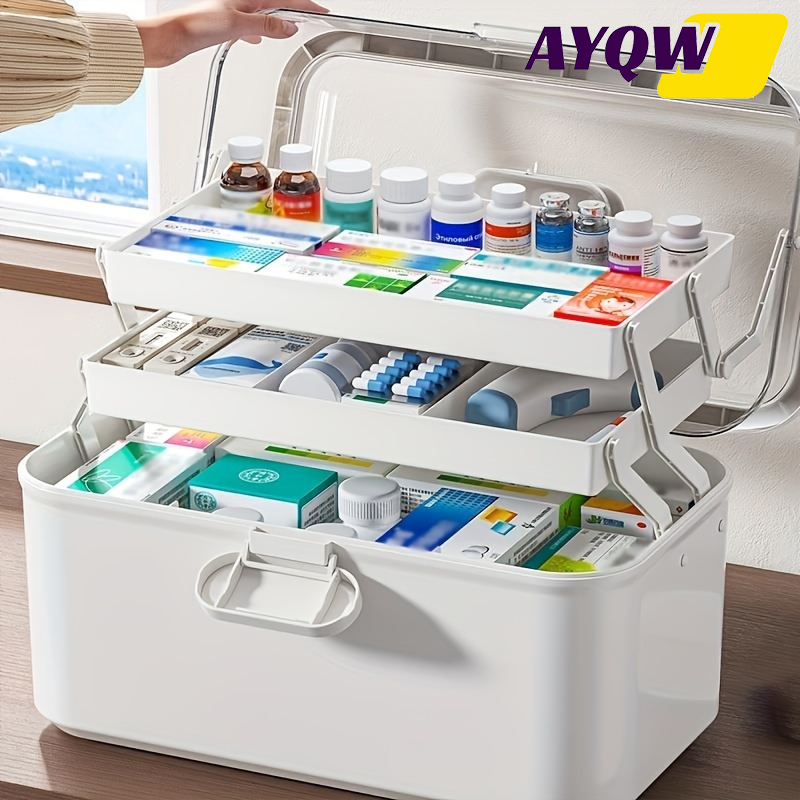 大容量透明蓋付き薬収納ボックス/ディスペンサーボックス -  - Commercial Kitchen Shed のレビューと価格