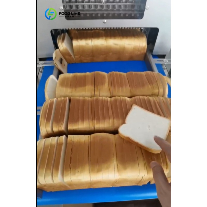 カスタマイズ可能な新型電動220V自動連続式業務用パンスライ - Commercial Bread Slicer のレビューと価格