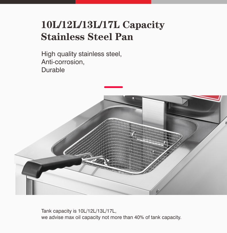 Electric Deep Fryers Commercia - Commercial Kitchen Induction のレビューと価格