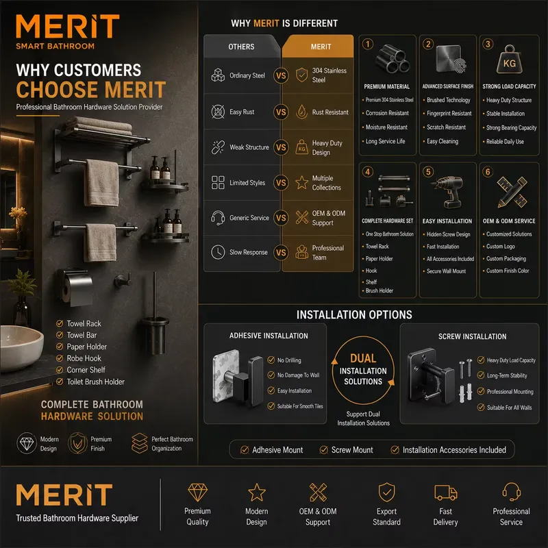 ステンレス製モダンバスルーム金具 トイレアクセサリー 壁掛け - Commercial Kitchen Hardware のレビューと価格